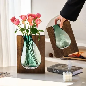 vase de décoration rustique