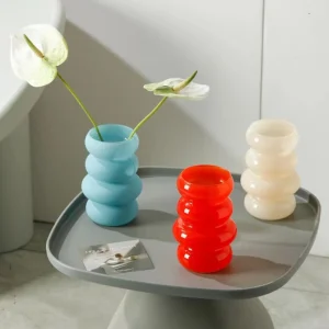 vase élégant transparent
