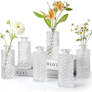 vase bouteille en verre