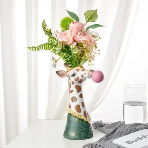 élément décoratif vase animal