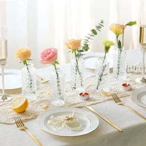 vase cristal transparent