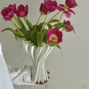 vase blanc moderne