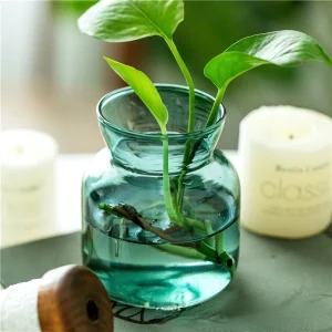vase décoratif en verre