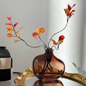 élegant vase en verre