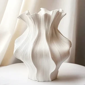 beau vase en verre