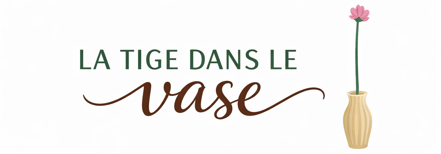 La tige dans le vase