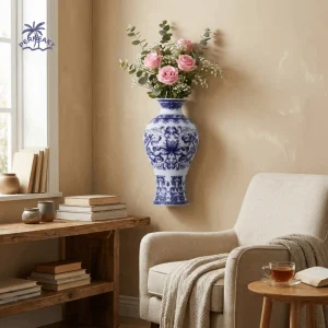Vase mural style antique